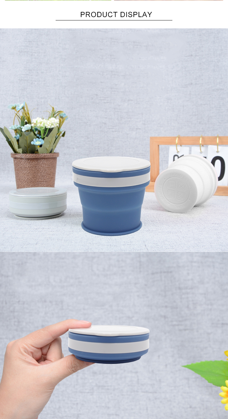 90g 270ML Hot Drink Collapsible Silicone Coffee Cup