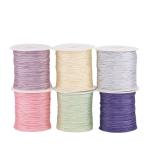 DIY Chinese Knot Nylon Braided Rope Taiwan Jade Thread Colorful Gold 0.8mm 1.0mm