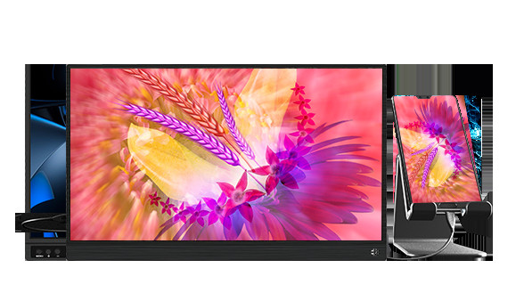178 Degree Full View 72% Color Gamut 13.3 Inch Portable FHD Monitor