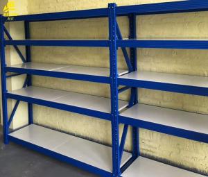 Wholesale Steel Structure Assembly Warehouse Storage Racks , Long Span Industrial Shelving from china suppliers