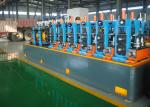 High Speed Precision Tube Mill , Carbon Steel Welded Pipe Making Machine