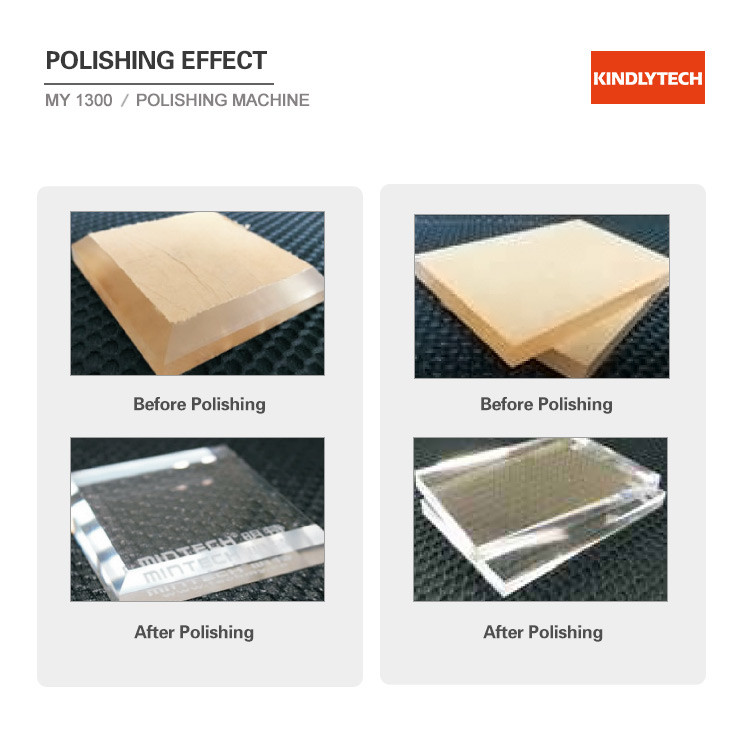 3kw 1.3m Length Acrylic Edge Polishing Machine CE Certification