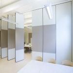Noise Insulation Melamine Board Folding Sound Proof Partitions / Acoustic Room