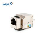 Toolless Ethernet Keystone Jack Cat5e Cat6 Cat6a RJ45 8P8C