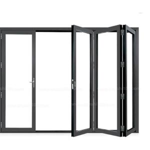 Wholesale Thermal-Break Aluminium Alloy Bi-Fold Doors with Finished Surface in Optional Colour from china suppliers