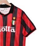 ​​1993-1994 AC Milan Home Retro Football Jerseys Classic Customization​