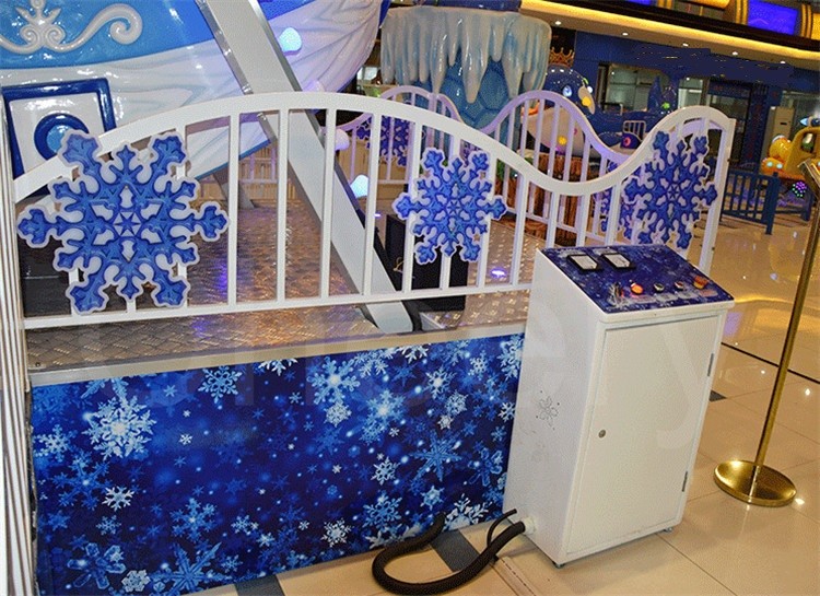 Custom Kids Arcade Machine / Amusement Park Ride Pirate Ship Children Playground Equipment