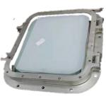 Rectangular Welding Aluminum Marine Windows 600×850mm
