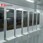 Android/Windows OS 65 inch White Floor Stand Digital Signage for Displaying 4k-