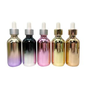 Wholesale 30ml 60ml Cosmetic Dropper Bottles Round SGS Passed from china suppliers