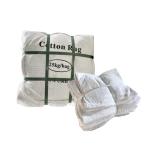 Recycled cotton cleaning cloth white hotel bath towel cleaning cotton rags rag