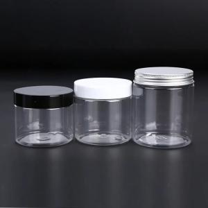 Wholesale Modern Premium Transparent Plastic Jar Gold Lid With Spot Goods from china suppliers
