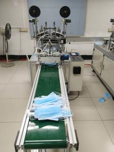 Wholesale Nonwoven Fabric Fully Automatic Face Mask Production Line 6500*3345*1830mm from china suppliers