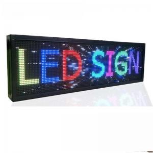 Wholesale P10 USB Programmable LED Window Display Signs 220V Indoor Led Signs For Business from china suppliers