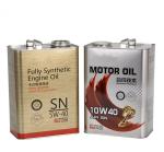 Factory Customed Printing Color Engine Oil Tin Can For Standard Packaging