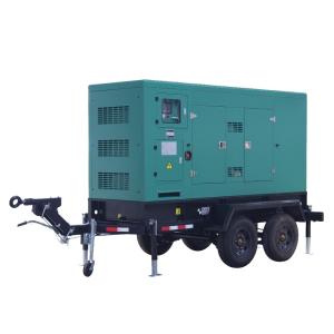 Wholesale Mobile Trailer Type 450A 240KW Water Cooled Perkins Diesel Generator 3 Phase 4 Wire from china suppliers