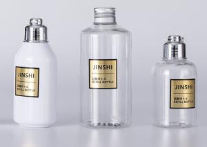 Wholesale Clear 4.05OZ Custom Cosmetic Bottles Plastic Shoulder Container from china suppliers