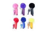 20ml Pepper spray keychain Knife Plush Ball Pendant Suit Personal Defense
