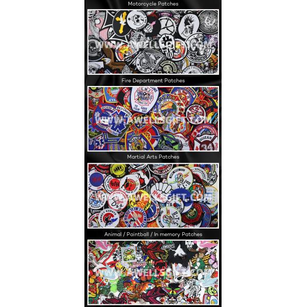 REVERSE American FLAG Embroidered Patch Patriotic USA US Embroidery Patch Brand New US Flag Shoulder Patch