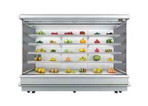Wholesale Customized Multi Shelves Wall Mounted Refrigerator Open Display Fridge from china suppliers