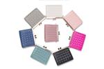 BM 10x2x9cm Zippered Coin Purse Woven Pu Leather ISO9001