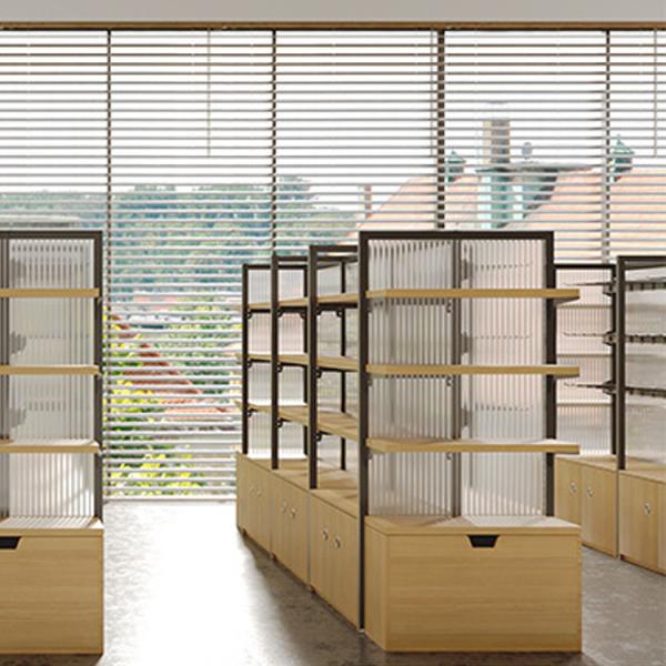 Modern Retail Shelving System for Heavy-Duty Storage Load Capacity of 30-80KG