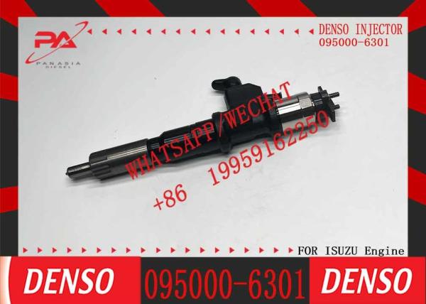 Original Common Rail Fuel Injector 095000-6301 1-15300436-1 for HI-ON 6WF1 6UZ1
