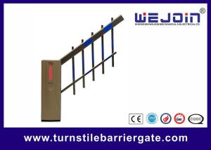 Wholesale DZE4 Higher Stability Parking Lot Barrier Gate Two Fence Boom 4.5m 6s Non Spring from china suppliers