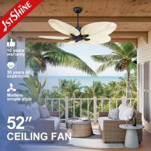 Wholesale Firstshine Ceiling Fan 52 Inch/OEM Silent Motor Remote Control 5 Palm Blades No Light from china suppliers