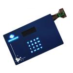 Vandal Resistant Flat Keys Illuminated Backlighting Keyboards Led Membrane