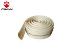 White Yellow PU Fire Hose Reel Marine Used 0.8MPa - 1.6MPa Working Pressure