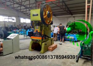 Wholesale Strips Barbed Wire Manufacturing Machine / Razor Wire Machine PLC Control from china suppliers