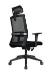 Mesh Back Office Ergonomic Chairs T - Shape Armrest Revolving