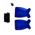 Blue Automotive Male Car Connector Adapter Housing J1962 16 Pin Socket