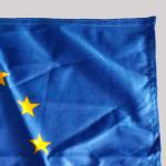 2x3' European Union Flag Knitted Polyester Single Reverse Indoor Outdoor Header