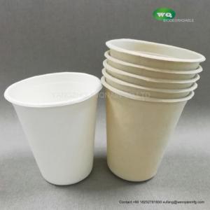Wholesale 8oz Sugarcane Cup Compostable And Degradable 100% Sugarcane Pulp Cup Paper Coffee Cups With Lids For Coffee,Tea,Juice from china suppliers
