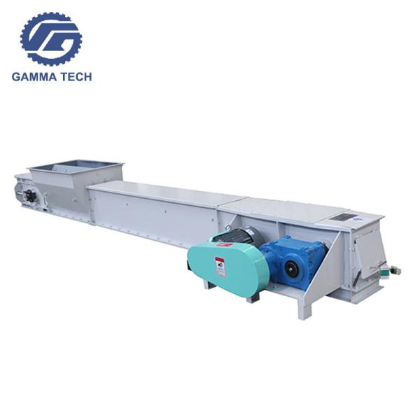 Quality 30tph 2mm Grain Bucket Elevator Feed Mill Flat Bottom Submerged Scraper Chain Conveyor for sale