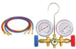 R134A plastic box stamping resistant gauge set. outer wire adjustable 2196 pipe