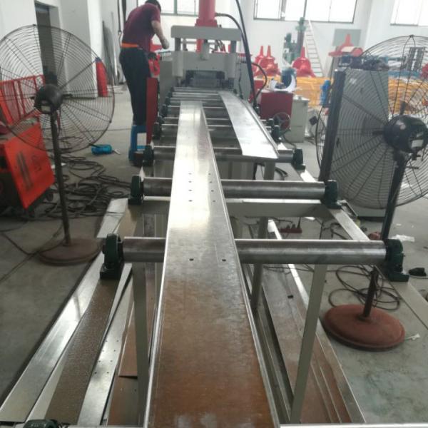 High Speed Widith adjustable Metal Galvanized steel Cable Tray roll forming Machine with Punching holes