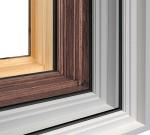 Vertical sliding Hollow N6 Aluminum Bifold Windows