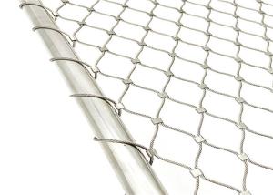 Wholesale Ferruled Type Flexible Stainless Steel Rope Mesh For Drop Safety from china suppliers