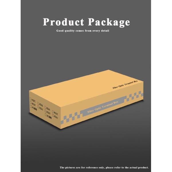 Rongbang Fiber Optic Terminal Box FC 4 Ports 4 Cores Rack Mount Single Mode Full Loaded