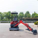 Swing Speed 12RMP Hydraulic Valve Excavator With Min Ground Clearance Of 119mm