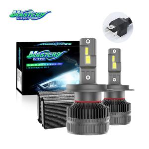 Wholesale Masters A9 300W 22000lm 6500K 4575 CSP Chips Single Heat Pipes LED Headlight Bulb from china suppliers