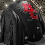 New Type Inflatable Football Helmet Inflatable Football Tunnel Entrance For