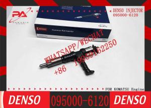 Wholesale Fuel Injector 095000-6120 9709500-612 6261-11-3200 6261-11-3100 for Komatsu Excavator WA500-6 4507 PC600 PC650-8 PC800-8 from china suppliers