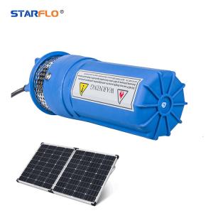 Wholesale Plastic 12 Volt Submersible Water Pump , Solar Powered Dc Water Pump Iron from china suppliers
