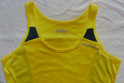 Soft Athletic Spring Summer Autumn Mens Sleeveless Tank Top Yellow Color