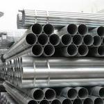 ASTM A53 Gi Welded Seamless Steel Tube ERW Pipes Mild Round Galvanized 2 Inch