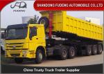 30 Cubic Meters Landing Gear 28t Dump Semi Trailer